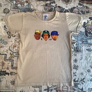 Little Giants Giant Shorties Kids Biggie Rapper Graphic T-shirt Boys Size 5/6
